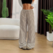 REVELLE™ - Striped Palazzo Trousers
