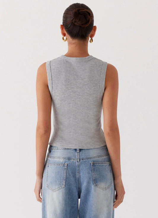 REVELLE™ - Blair Buttoned Knit Top